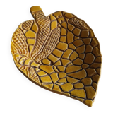 Ceramic leaf catchall from the 50s — Attributed to Dominique Baudart