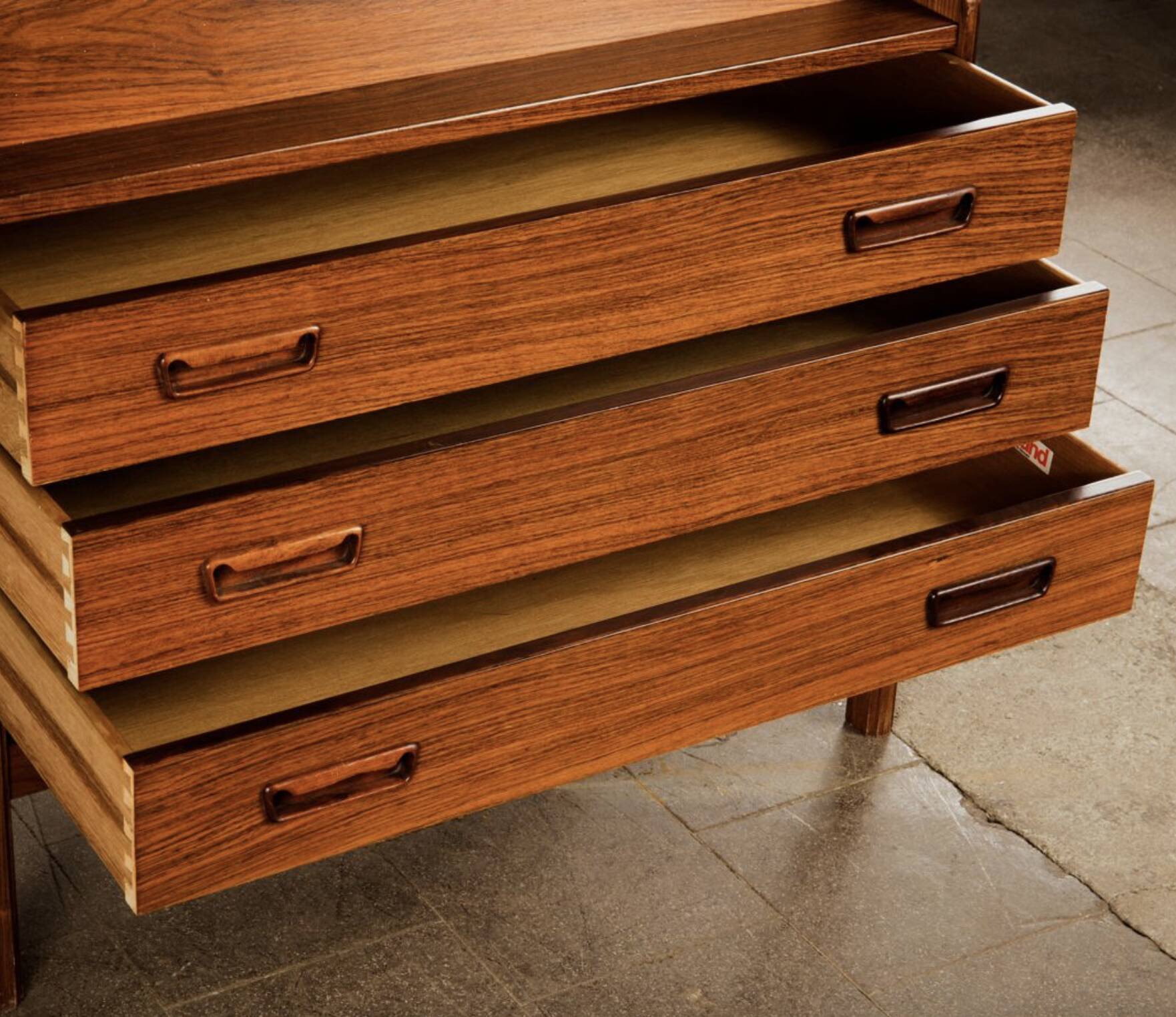 Mid-century Danish rosewood Secretaire from us, 1960 s