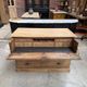 Oak chest of drawers from the early 20th century.