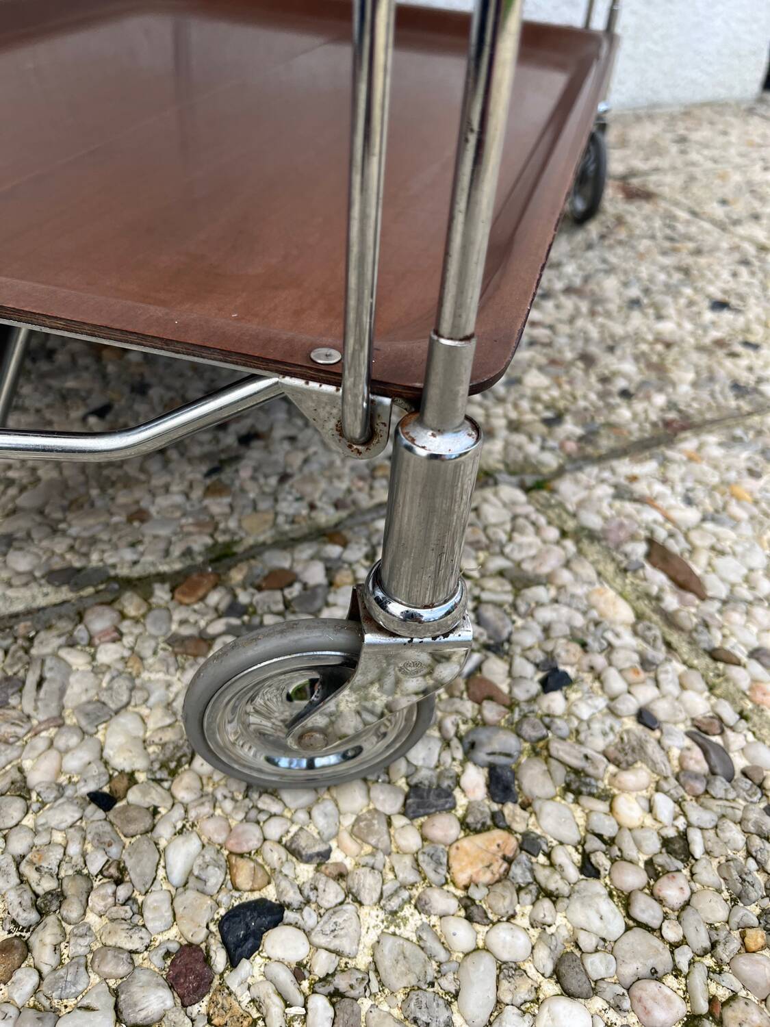 Vintage folding trolley