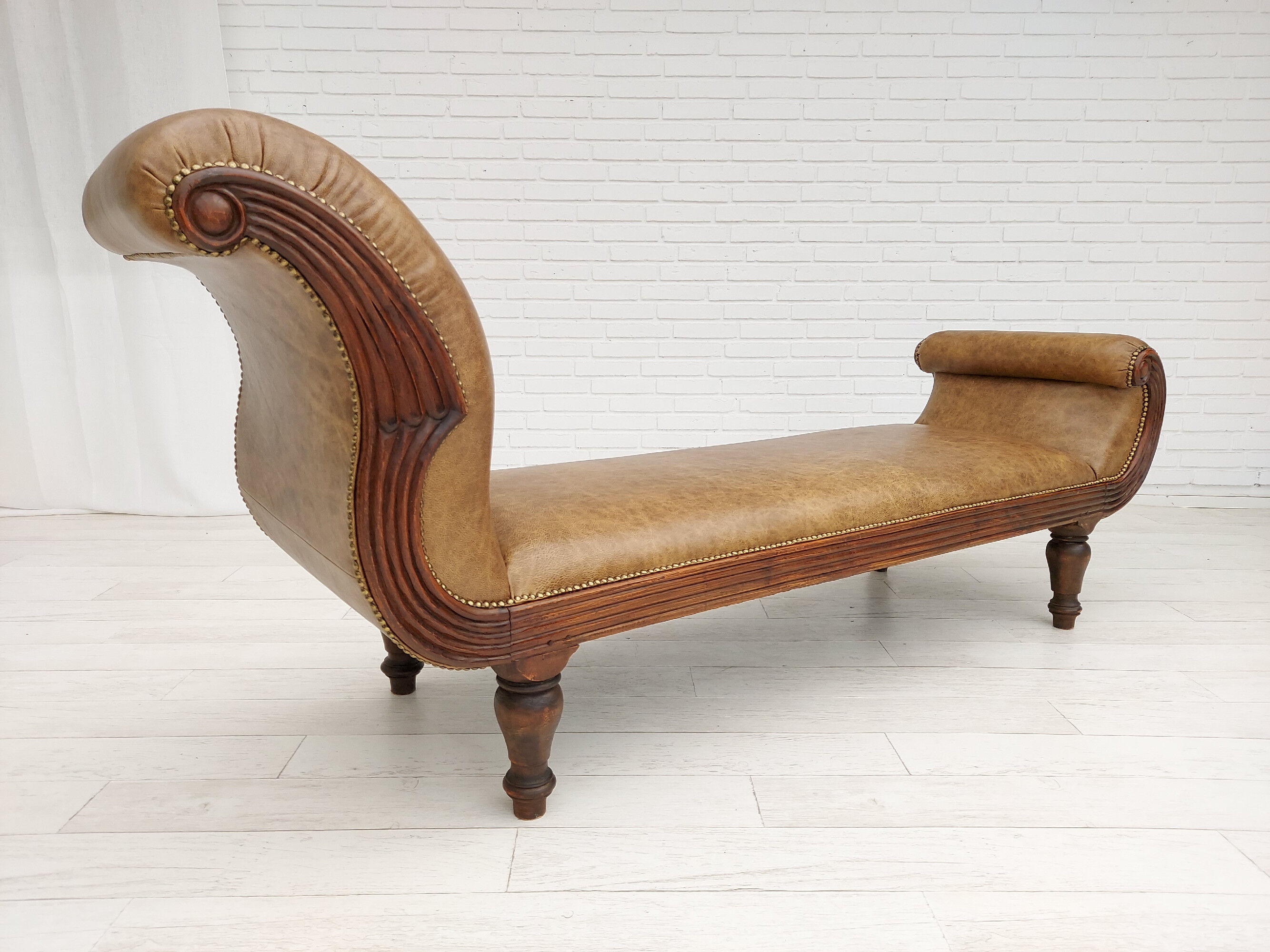 Danish antique daybed, early 20th century, renovated