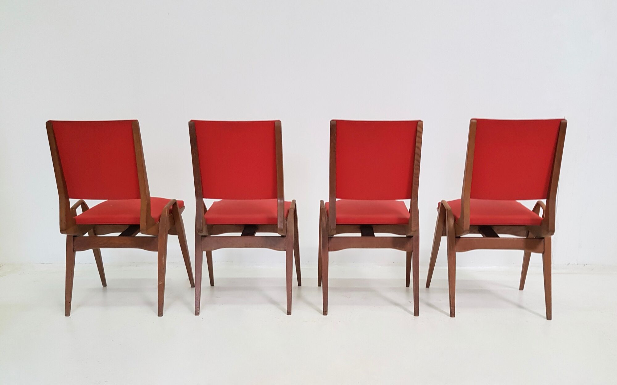 Suite of 4 chairs from Maurice Pre  1950