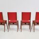 Suite of 4 chairs from Maurice Pre  1950