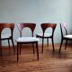 Danish "Peter" Dining Chairs by Niels Koefoed for Koefoeds Hornslet, Set of 4