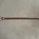 Articulated wooden snake