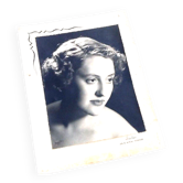 Silver print portrait Studio Sinclair Toulouse "The Art of Portrait" 1940s
