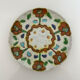 Flowered plate signed
