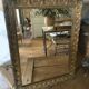 Antique gold mirror