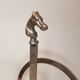 Door reviews horse head design 60s - 70s in steel attributed to Hermes