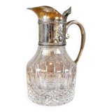 English Pitcher with Silver-Plated Handle, 1920s