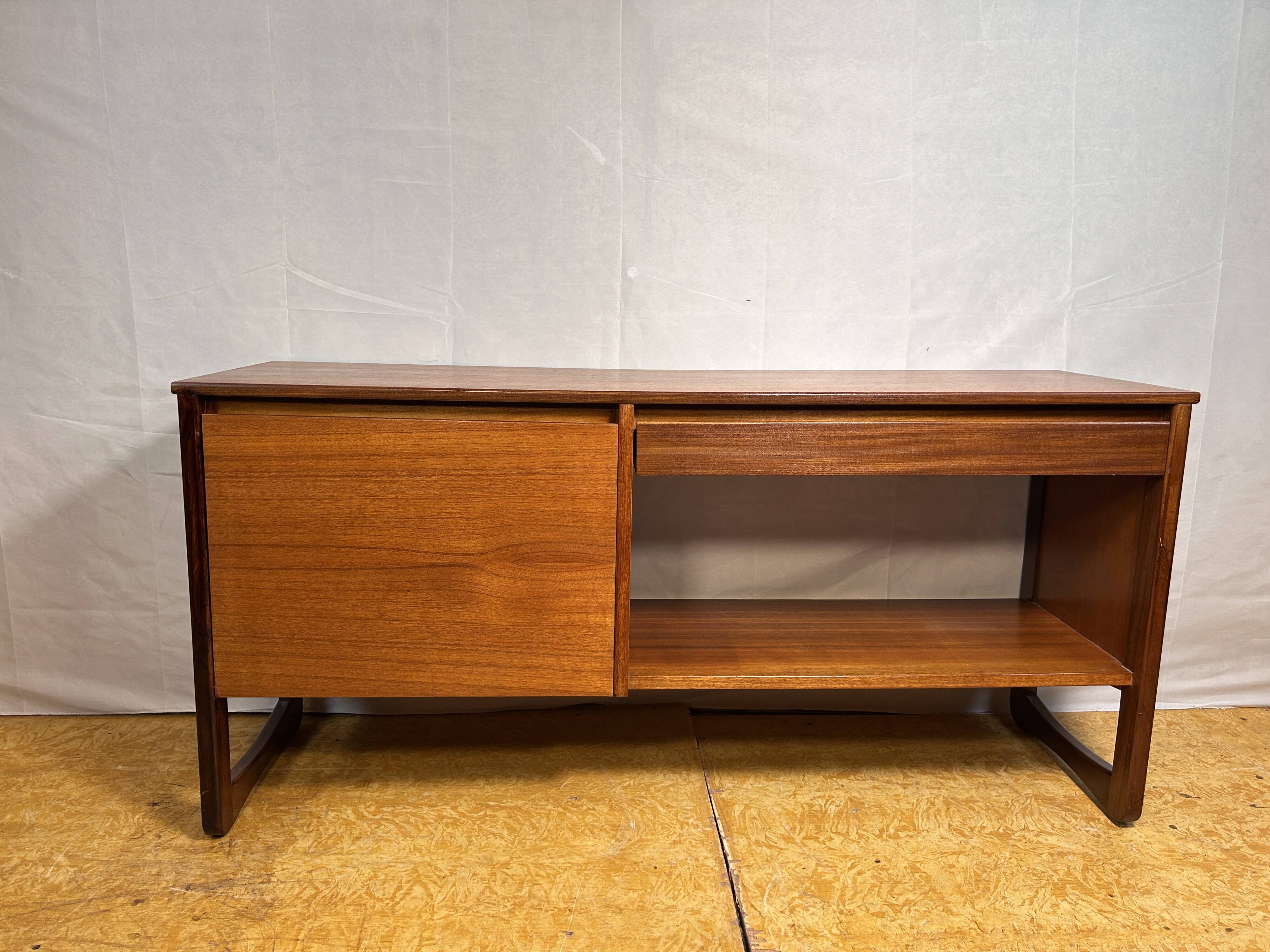 Mid-Century Retro Vintage Teak Record Cabinet by GPlan – 1960s