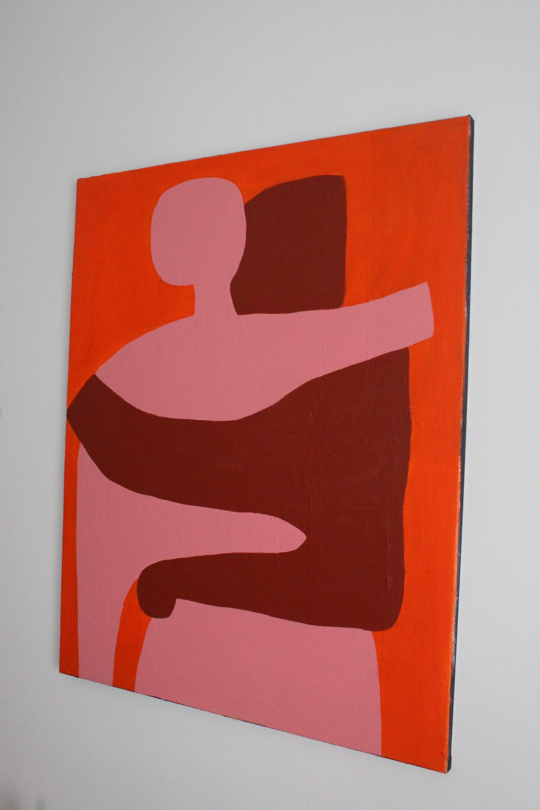 Can I hold you, painting 100x81cm on canvas