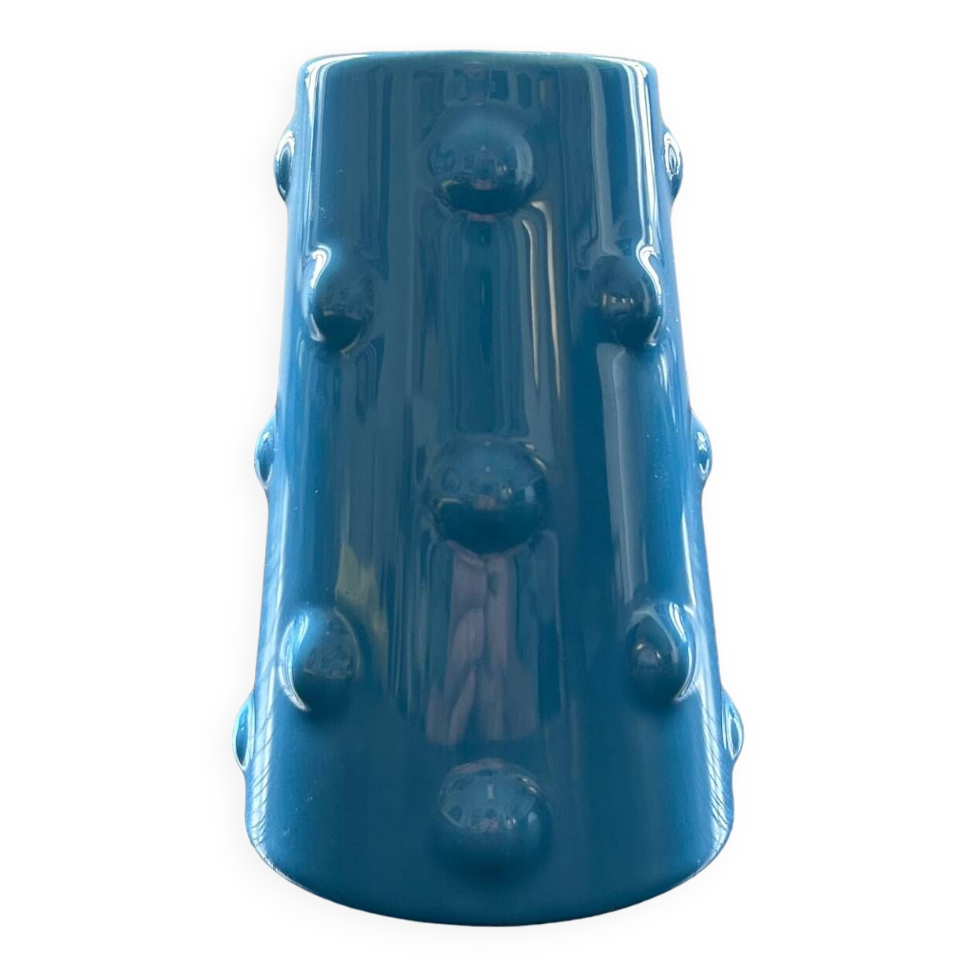 Gypsy blue vase