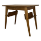 Reconstruction-style compass-legged desk, 1950s