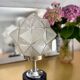 Lampe art déco, globe en forme d'étoile