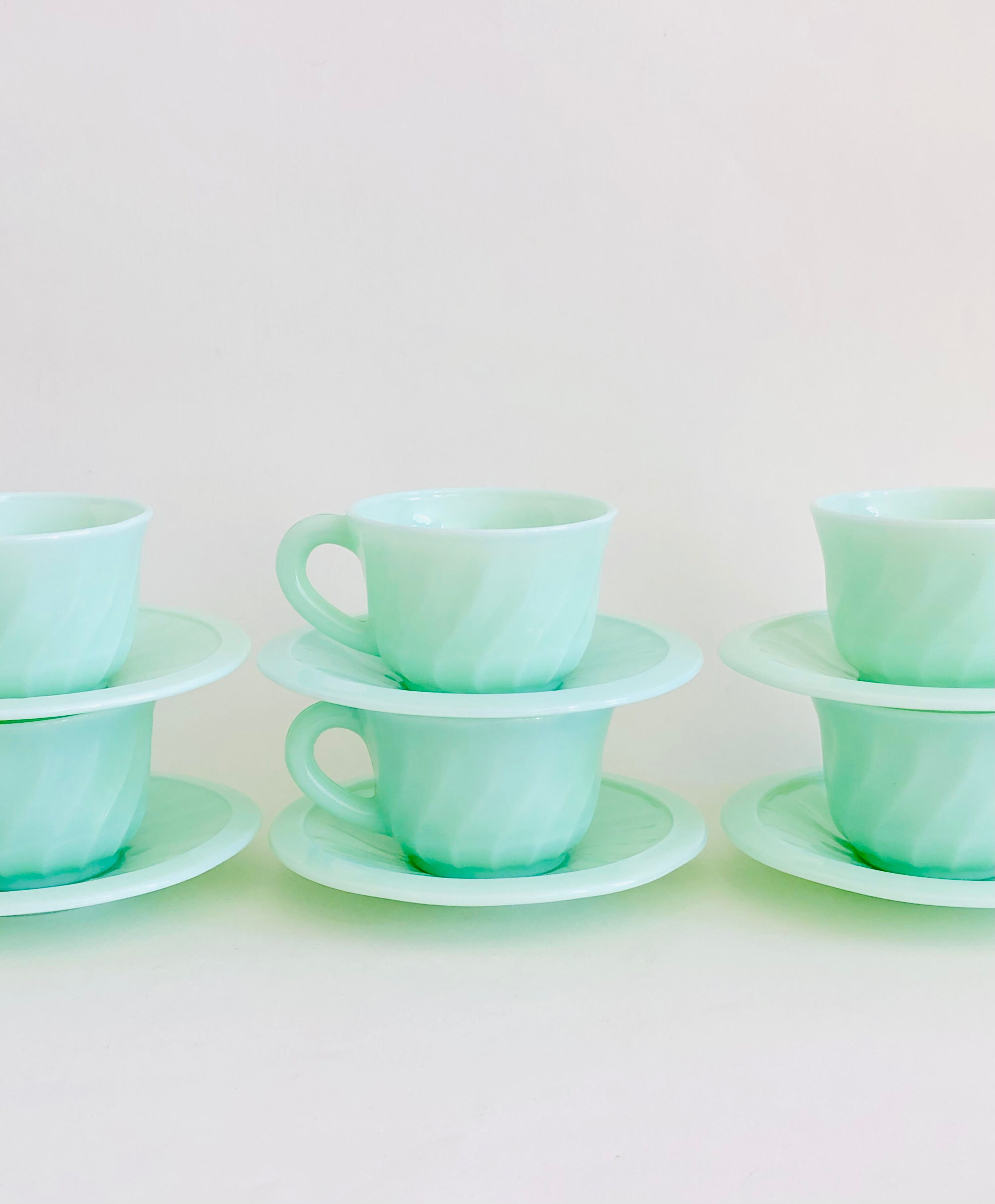 Vintage Arcopal cups