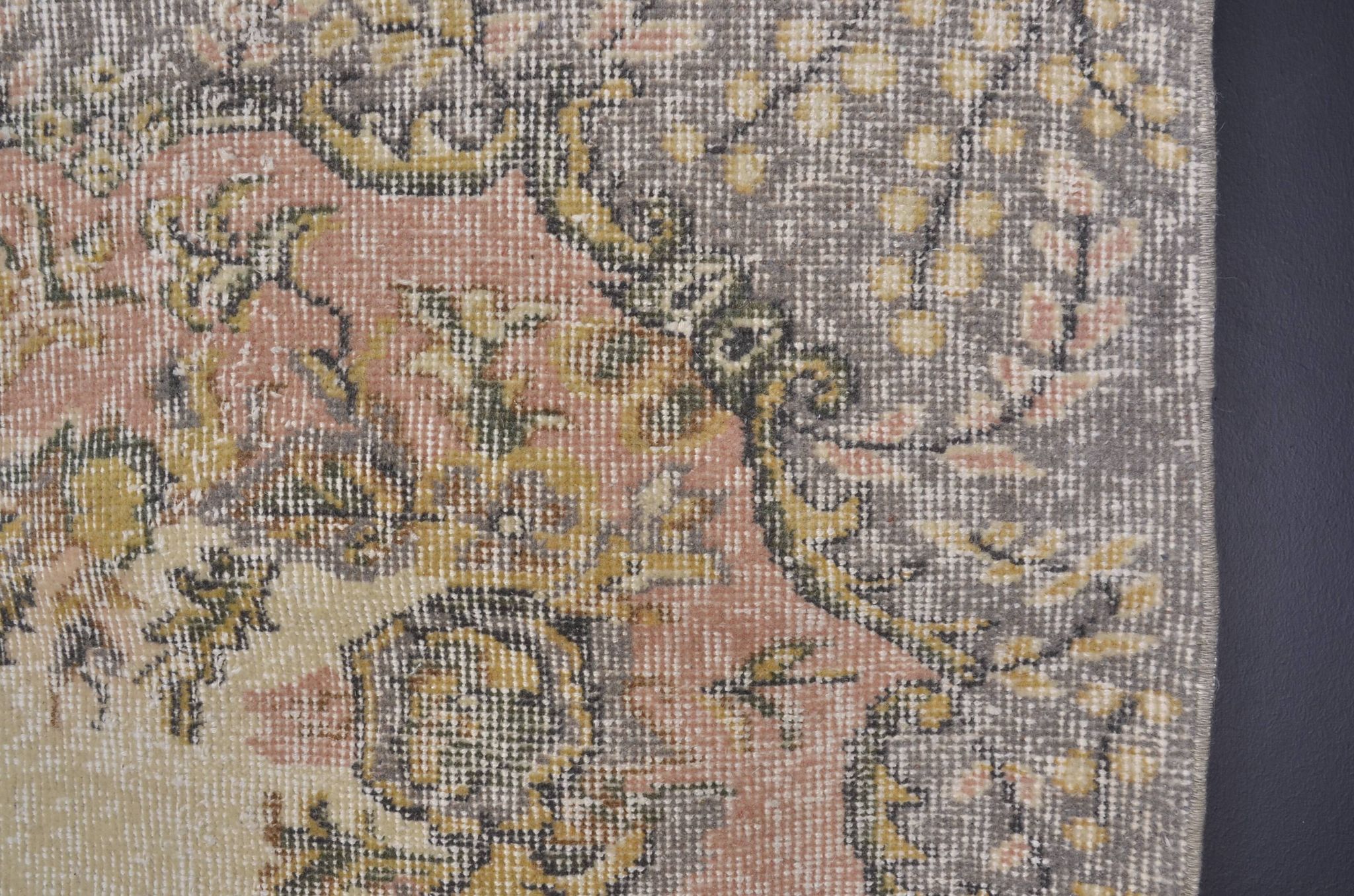 Oushak Small Floral Rug sku1371