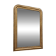 Large antique Louis Philippe gilded mirror