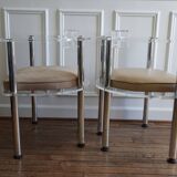 Pair of lucite Clubchair armchairs – Marais International