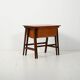 Pair of Scandinavian Nesting Coffee Tables with Yarn Box