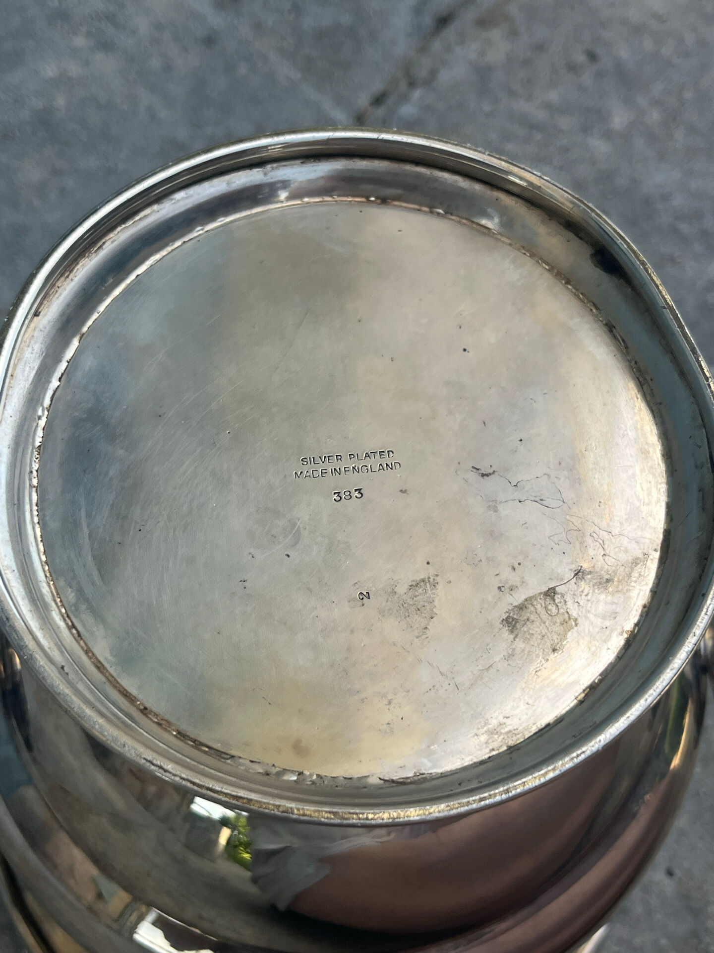 Silver Plated ice bucket medicis Bucket Made in England