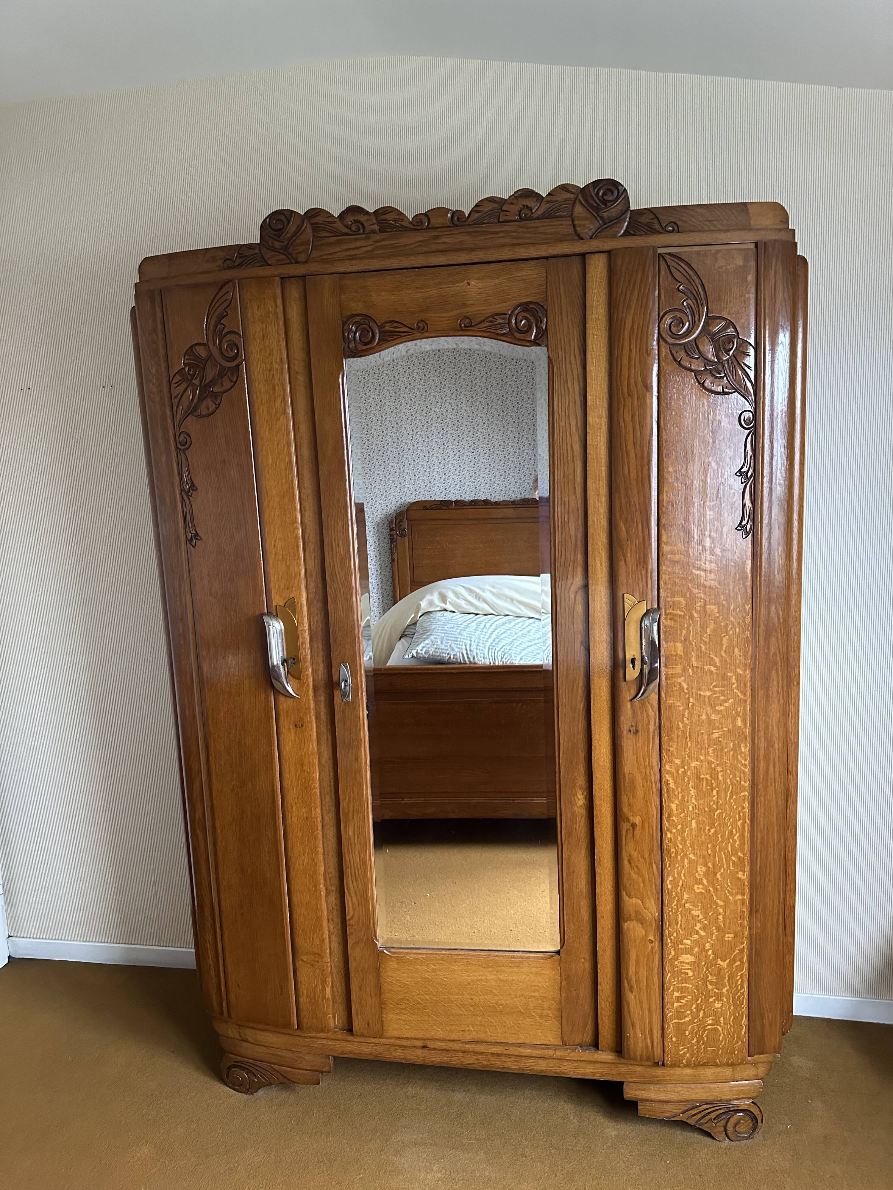 Art Deco wardrobe
