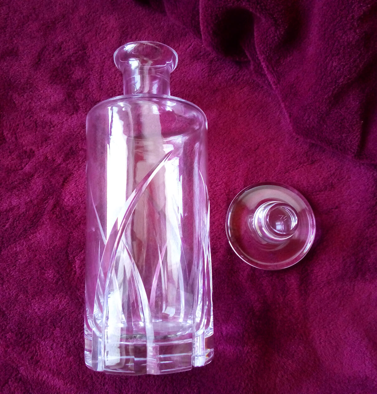 Sevres crystal whiskey decanter