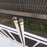 Chaises de jardin en fer