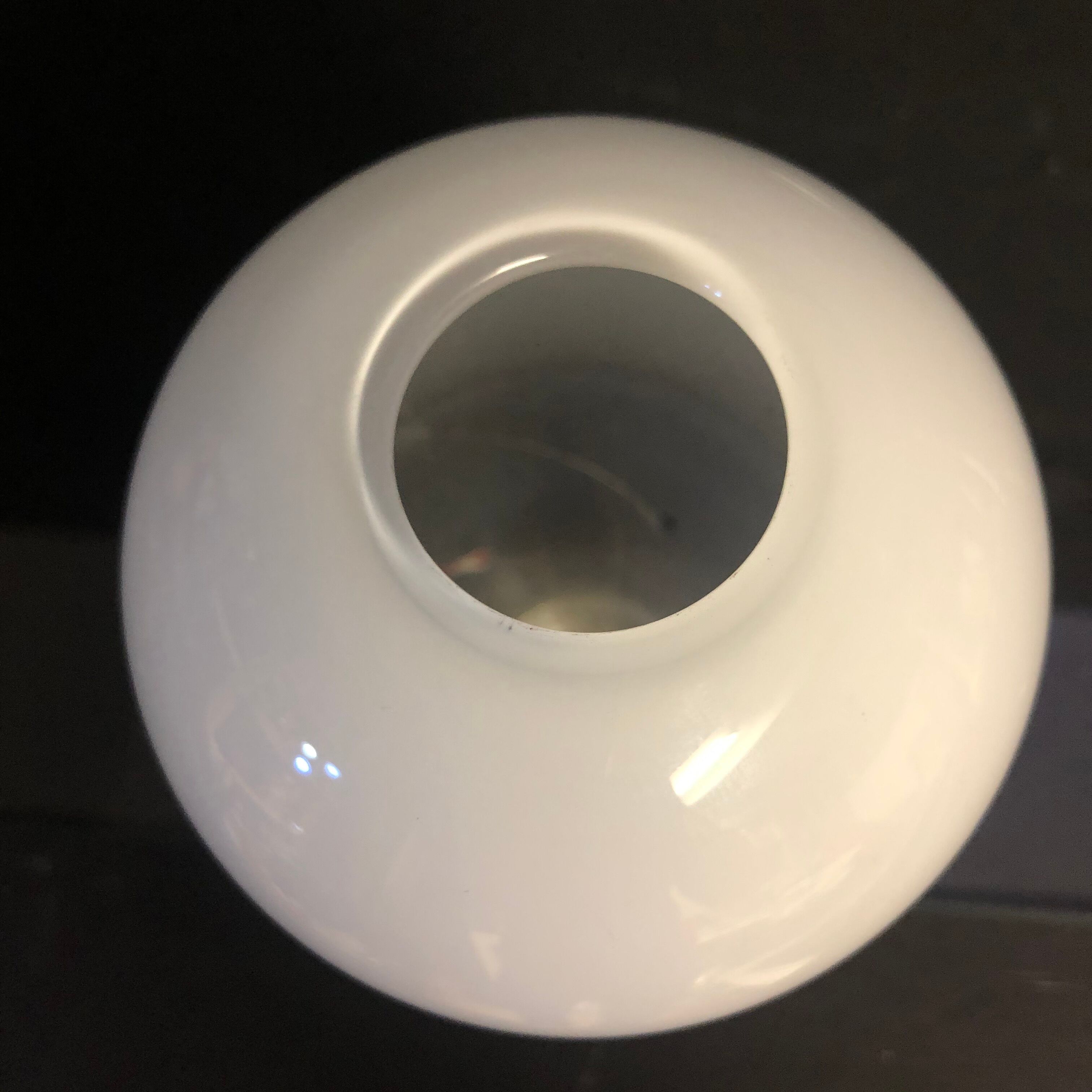 Archimede Seguso vase in Murano glass signed in vetri d'Arte blown glass