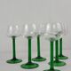 6 Alsace wine glasses 1970s