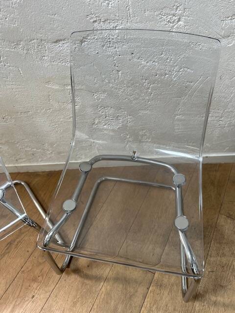 Page 1 of 9 Pair of 2 Ikea chairs by Carl Ojerstam