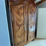 19th-century antique wardrobe