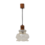 Mid-century Glass Pendant,1970's.