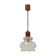 Mid-century Glass Pendant,1970's.