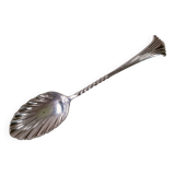 Set of 12 spoons with sugar tongs