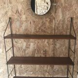 Vintage three-tier string shelf