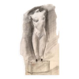 Illustration "Venus" Charcoal