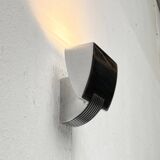 Vintage Postmodern Spanish wall sconces model Arqui Pe in aluminium by O. & S. Devesa for Metalarte, 1990s, set of 2