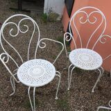 Lounge in old wrought iron