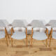 Compass dining chairs by Kai Kristiansen for Sva Møbler, 1960s, set of 4