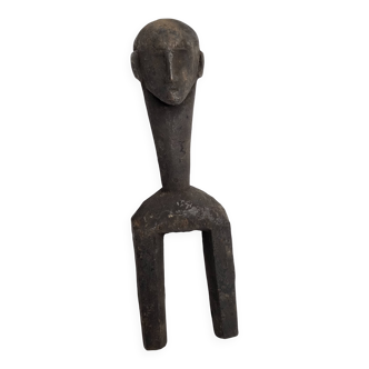 Loom pulley stirrup, 21 cm, traditional African art