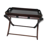 Table pliante avec plateau année 70