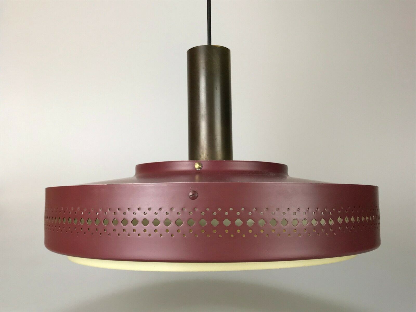 60s 70s lamp light Fog & Morup sheet metal Space Age Danish Denmark design