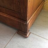 Empire dresser with marble top