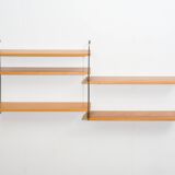Étagère string en teck. Années 60