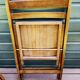 Ensemble de 3 chaises pliantes en hêtre