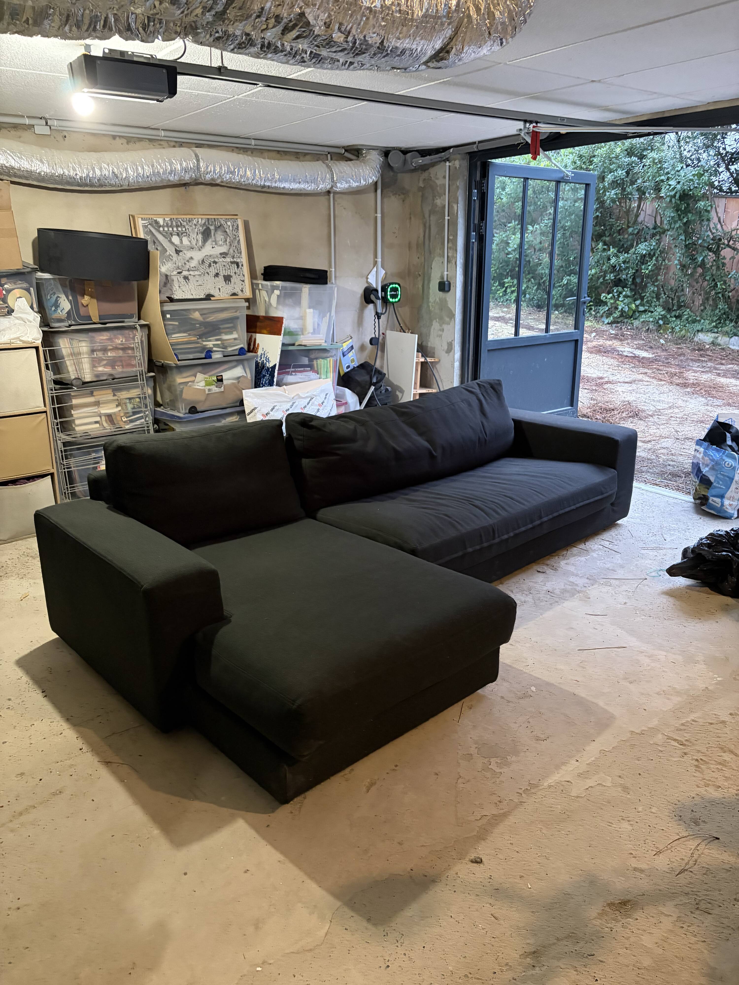 Canapé angle - design - modular - altassina - voltex - l.282