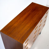 Danish Rosewood Chest of Drawers Carlo Jensen for Poul Hundevad, 1960s