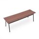 Vintage metal bench, 1950s