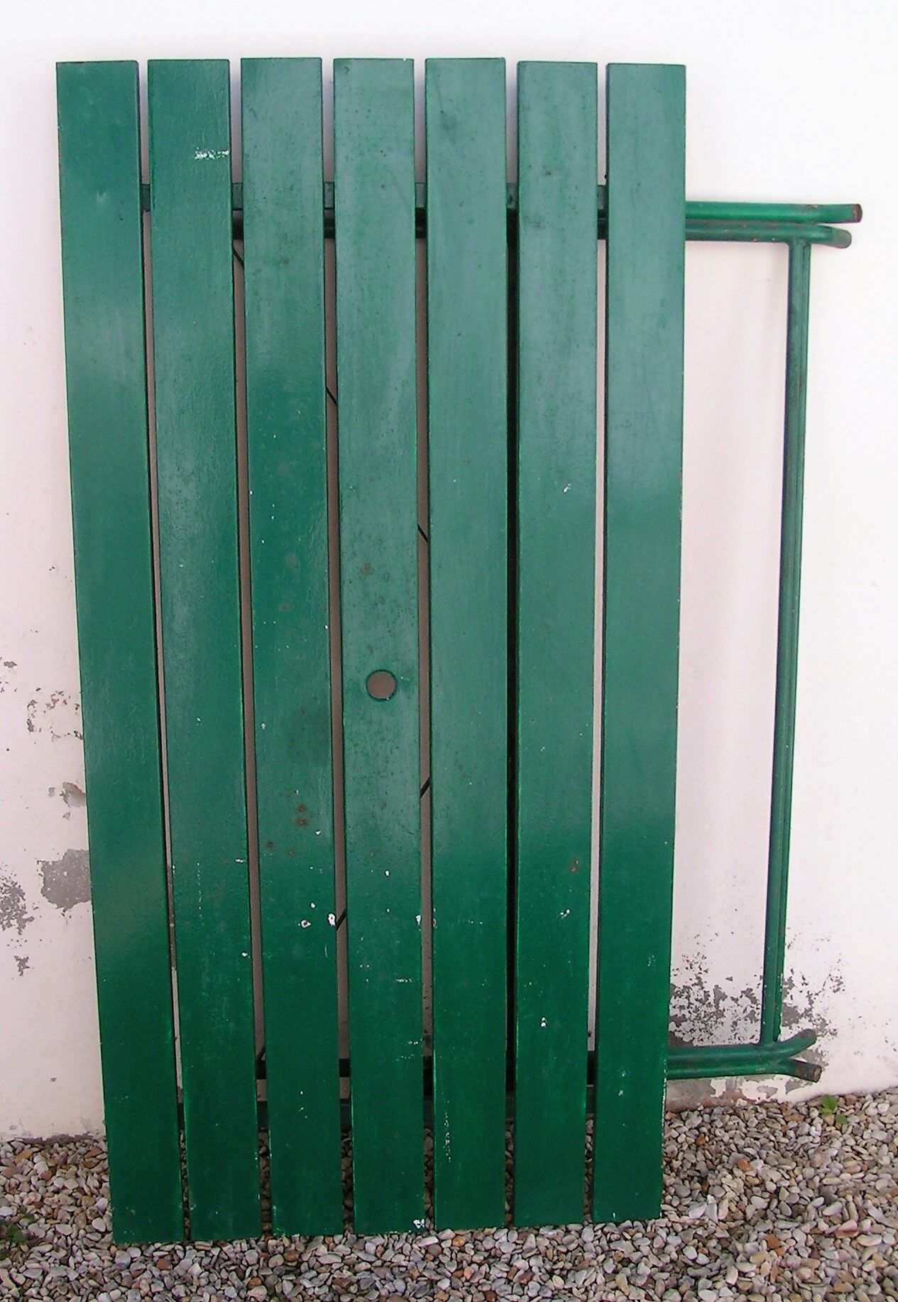 Folding garden table